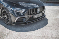 Front lip / front splitter / front apron V.2 for Mercedes-CLS AMG-Line C257 by Maxton Design