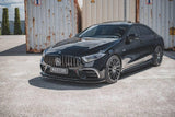 Front lip / front splitter / front apron V.2 for Mercedes-CLS AMG-Line C257 by Maxton Design