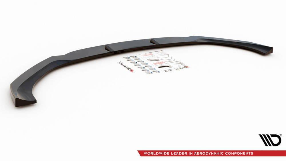 Front lip / front splitter / front apron V.2 for Mercedes-CLS AMG-Line C257 by Maxton Design
