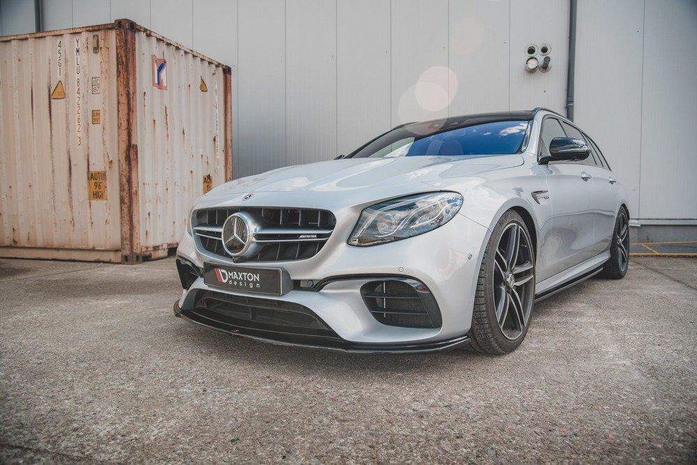 Front Lip / Front Splitter / Front Approach V.2 for Mercedes E63 AMG S213/W213 by Maxton Design