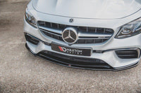 Front Lip / Front Splitter / Front Approach V.2 for Mercedes E63 AMG S213/W213 by Maxton Design