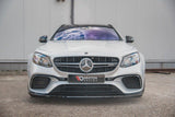 Front Lip / Front Splitter / Front Approach V.2 for Mercedes E63 AMG S213/W213 by Maxton Design