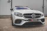 Front Lip / Front Splitter / Front Approach V.2 for Mercedes E63 AMG S213/W213 by Maxton Design
