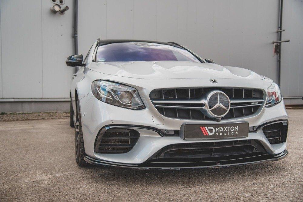 Front Lip / Front Splitter / Front Approach V.2 for Mercedes E63 AMG S213/W213 by Maxton Design