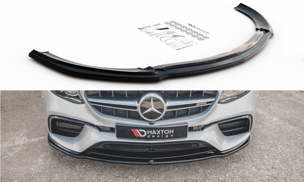 Front Lip / Front Splitter / Front Approach V.2 for Mercedes E63 AMG S213/W213 by Maxton Design
