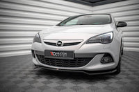 Front Splitter / Cup Schwert / Frontansatz V.2 für Opel Astra J GTC OPC-Line von Maxton Design