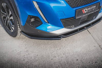 Front Splitter / Cup Schwert / Frontansatz V.2 für Peugeot 2008 MK2 von Maxton Design