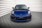 Front Lippe / Front Splitter / Frontansatz V.2 für Porsche 911 Carrera Aero 992 von Maxton Design
