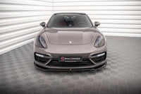 Front Lippe / Front Splitter / Frontansatz V.2 für Porsche Panamera E-Hybrid 971 von Maxton Design