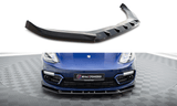 Front Lippe / Front Splitter / Frontansatz V.2 für Porsche Panamera E-Hybrid 971 Facelift von Maxton Design