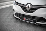 Front Splitter / Cup Schwert / Frontansatz V.2 für Renault Clio MK5 von Maxton Design