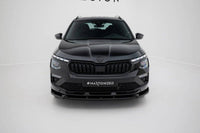 Front Lippe / Front Splitter / Frontansatz V.2 für Skoda Kamiq Monte Carlo NW Facelift von Maxton Design