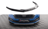 Front Lippe / Front Splitter / Frontansatz V.2 für Skoda Octavia Sportline MK4 von Maxton Design