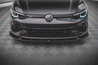 Front Diffusor / Front Splitter / Cup Schwert / Frontansatz V.2 für VW Golf R MK8 von Maxton Design