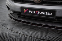 Front Lippe / Front Splitter / Frontansatz V.2 für VW Passat R-Line B8 Facelift von Maxton Design