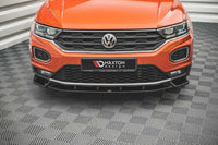 Front Splitter / Cup Schwert / Frontansatz V.2 für VW T-Roc A11 von Maxton Design