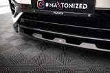 Front Lippe / Front Splitter / Frontansatz V.2 für VW T-Roc R A11 Facelift von Maxton Design