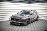 Front Splitter / Cup Schwert / Frontansatz V.2 für Volvo V90 SPA von Maxton Design