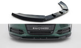 Front Lippe / Front Splitter / Frontansatz V.3 für Audi S3 8Y Facelift von Maxton Design