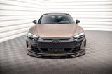 Front Lippe / Front Splitter / Frontansatz V.3 für Audi E-Tron GT / GT RS von Maxton Design