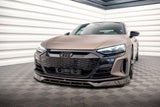 Front Lippe / Front Splitter / Frontansatz V.3 für Audi E-Tron GT / GT RS von Maxton Design
