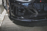 Front Lippe / Front Splitter / Frontansatz V.3 für Audi RS5 F5 Facelift von Maxton Design
