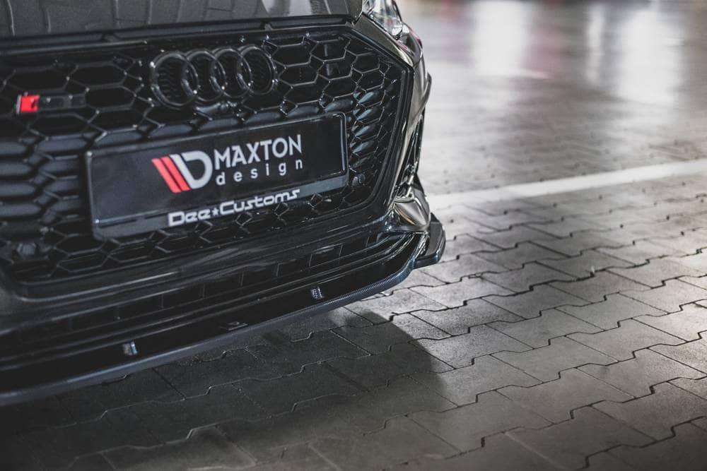 Front Lippe / Front Splitter / Frontansatz V.3 für Audi RS5 F5 Facelift von Maxton Design