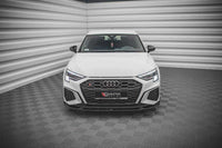 Front Diffusor / Front Splitter / Cup Schwert / Frontansatz V.3 für Audi S3 8Y von Maxton Design