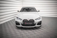 Front Lippe / Front Splitter / Frontansatz V.3 für BMW 4er Gran Coupe M-Paket G26 von Maxton Design