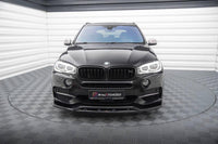 Front Lippe / Front Splitter / Frontansatz V.3 für BMW X5 F15 M-Paket von Maxton Design