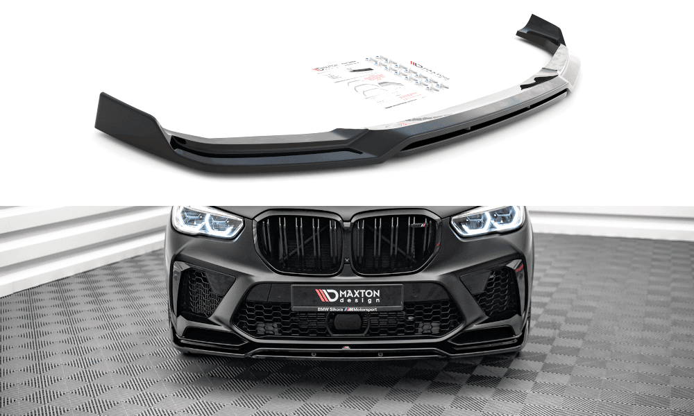 Front Diffusor / Front Splitter / Cup Schwert / Frontansatz V.3 für BMW X5 M F95 von Maxton Design