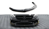 Front Lippe / Front Splitter / Frontansatz V.3 für Mercedes-Benz CLA 45AMG Aero C117 Facelift von Maxton Design