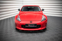 Front Splitter / Cup Schwert / Frontansatz V.3 für Nissan 370Z Facelift von Maxton Design