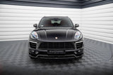 Front Lippe / Front Splitter / Frontansatz V.3 für Porsche Macan Mk1 von Maxton Design