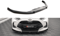 Front Lippe / Front Splitter / Frontansatz V.3 für Toyota Yaris XP21 von Maxton Design