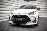 Front Lippe / Front Splitter / Frontansatz V.3 für Toyota Yaris XP21 von Maxton Design