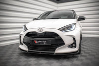 Front Lippe / Front Splitter / Frontansatz V.3 für Toyota Yaris XP21 von Maxton Design