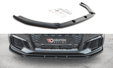 Front Lippe / Front Splitter / Frontansatz V.4  für Audi RS3 8V Facelift Sportback von Maxton Design