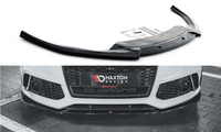 Front Lip / Front Splitter / Front Approach V.4 for Audi RS6 C7 by Maxton Design