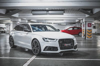 Front Lip / Front Splitter / Front Approach V.4 for Audi RS6 C7 by Maxton Design