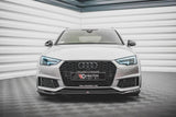 Front Splitter / Cup Schwert / Frontansatz V.4 für Audi S4 B9 von Maxton Design