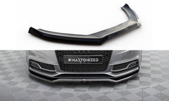 Maxton Design Frontlippe / Frontsplitter V.4 für Audi A5 S-Line / S5 Coupe / Sportback 8T Facelift