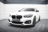 Front Lippe / Front Splitter / Frontansatz V.4 für BMW 1 F20 M-Paket / M140i Facelift von Maxton Design