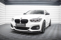 Front Lippe / Front Splitter / Frontansatz V.4 für BMW 1 F20 M-Paket / M140i Facelift von Maxton Design