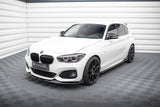 Front Lippe / Front Splitter / Frontansatz V.4 für BMW 1 F20 M-Paket / M140i Facelift von Maxton Design