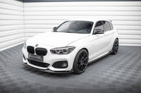 Front Lippe / Front Splitter / Frontansatz V.4 für BMW 1 F20 M-Paket / M140i Facelift von Maxton Design