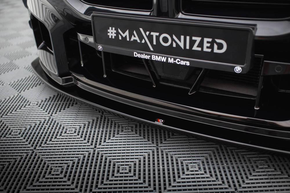 Front Lippe / Front Splitter / Frontansatz V.4 für BMW M2 G87 von Maxton Design