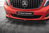 Front Lippe / Front Splitter / Frontansatz V.4 für Mercedes-Benz V-Klasse W447 von Maxton Design