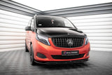 Front Lippe / Front Splitter / Frontansatz V.4 für Mercedes-Benz V-Klasse W447 von Maxton Design