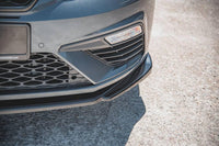 Front Splitter / Cup Schwert / Frontansatz V.5 für Seat Leon Cupra / FR Mk3 FL von Maxton Design